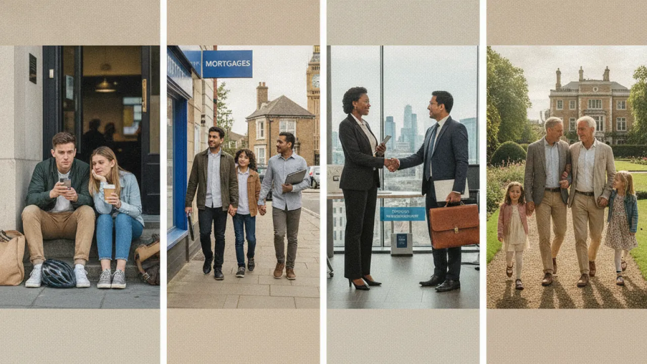 The Wealth Ladder: Stages of Building Wealth in UK  -  how to become rich uk 2026