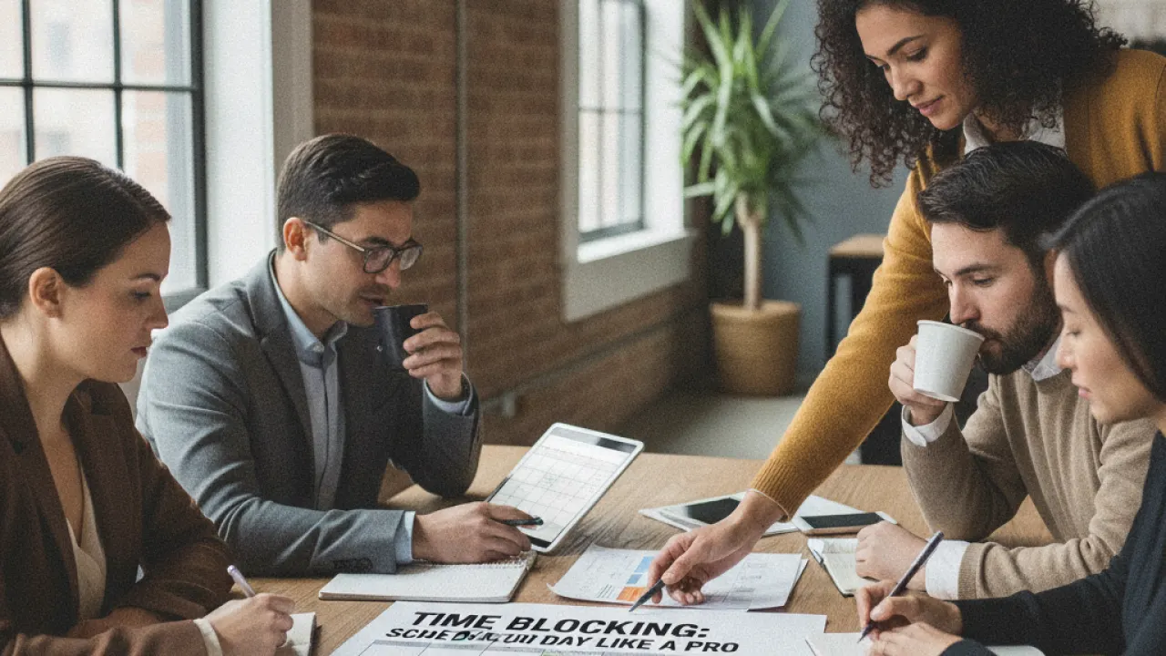 Time Blocking: Schedule Your Day Like a Pro - productivity hacks