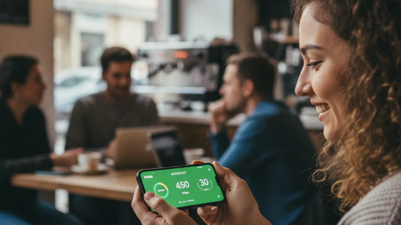 measuring improve mobile performance results with speed test app
