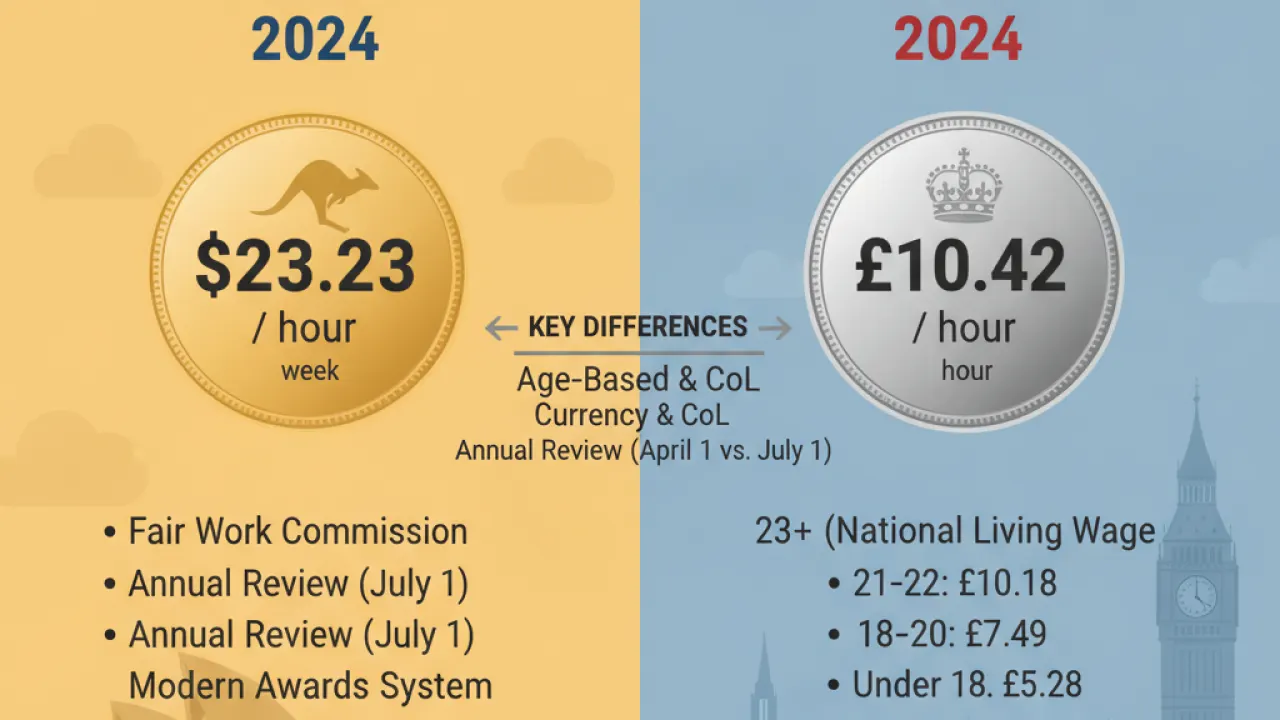minimum wage australia 2024 detailed information uk 2026