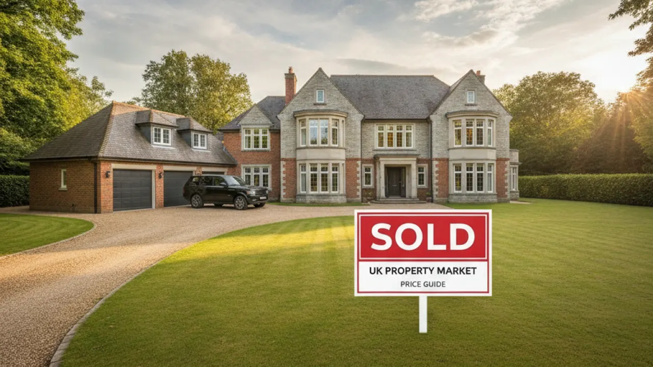 most expensive houses in uk luxury property sold sign