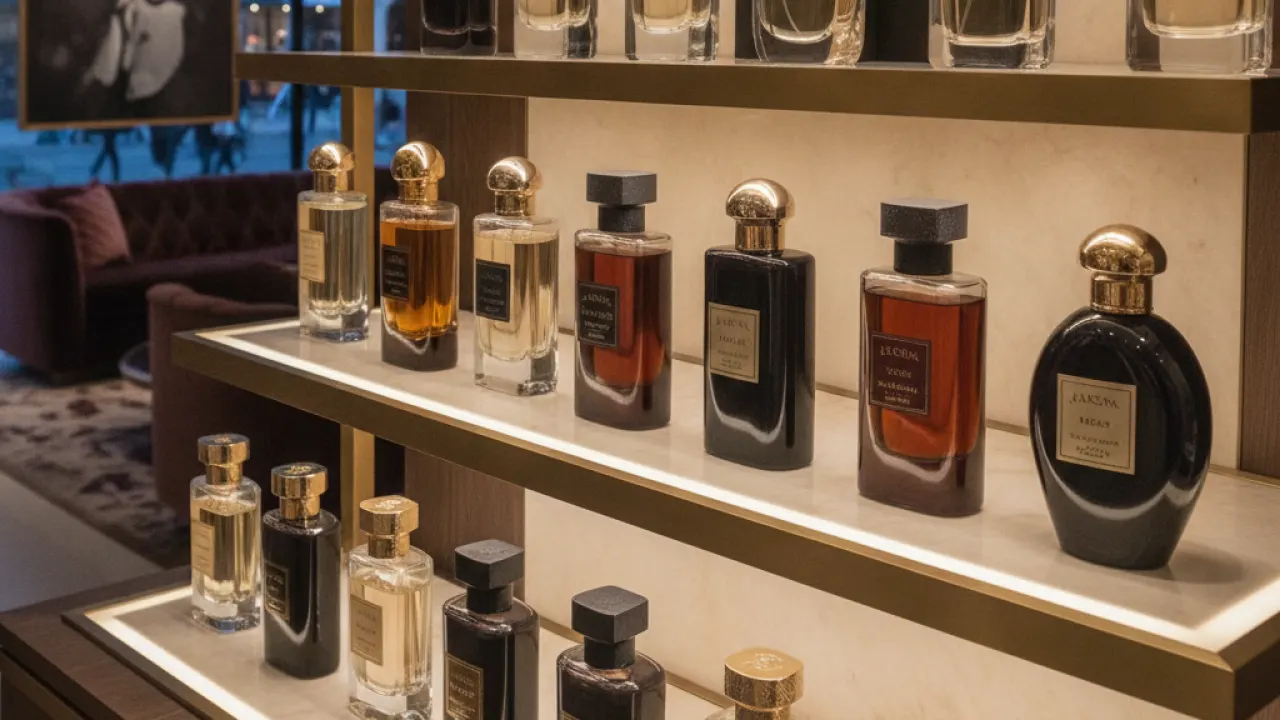 most expensive perfume in world luxury collection boutique display