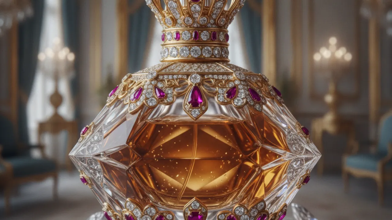 most expensive perfume in world luxury crystal diamond bottle