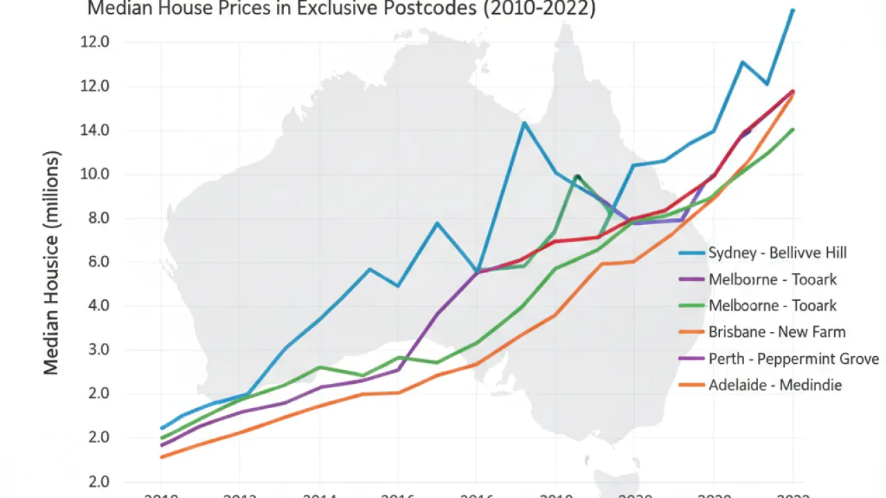 most expensive suburb in australia house price comparison chart