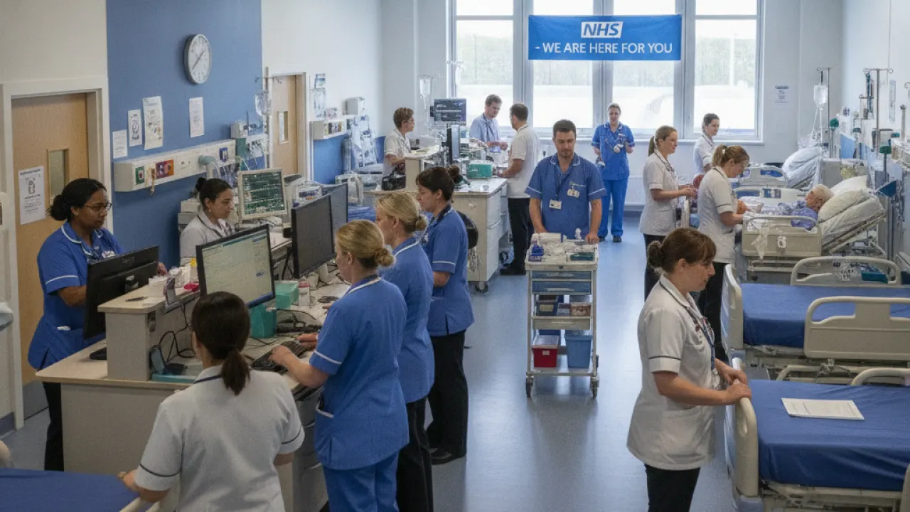nhs salary uk 2026 nhs hospital team working together