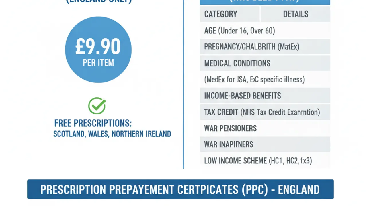 prescription cost uk detailed explanation 2026
