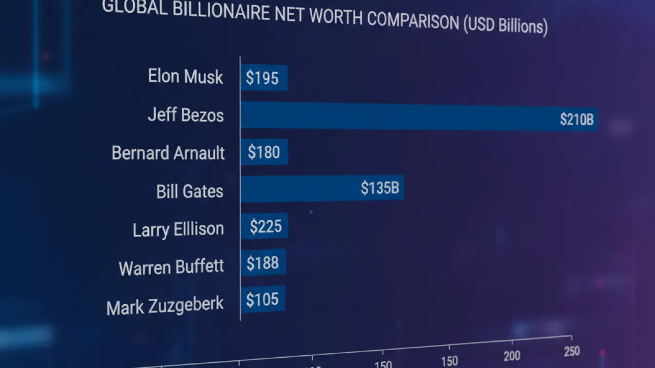 richest self made billionaire net worth comparison chart 2026