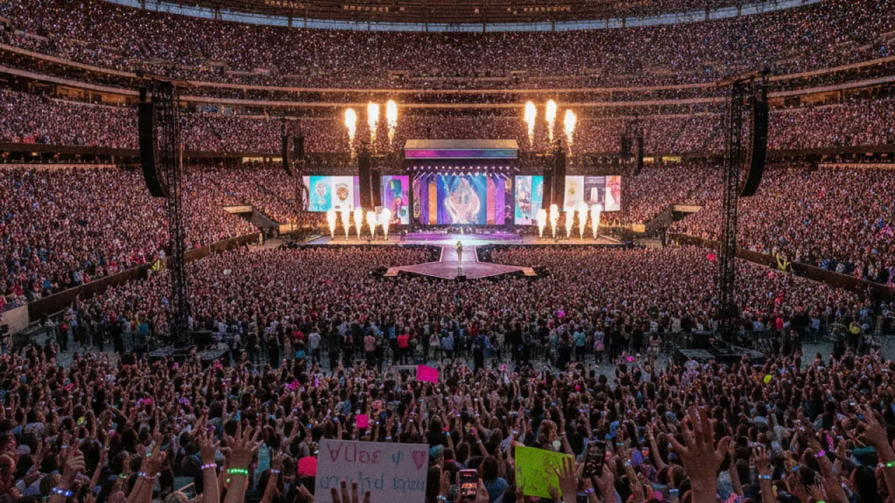 richest singer in world taylor swift eras tour stadium