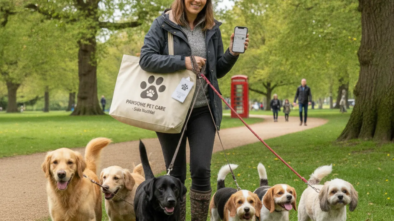 side hustle ideas uk dog walking as a side hustle