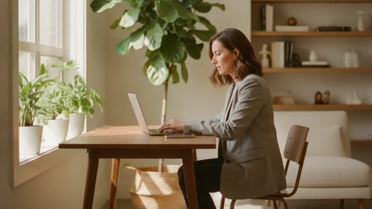 How to Be More Productive at Work Without Burning Out web story cover image