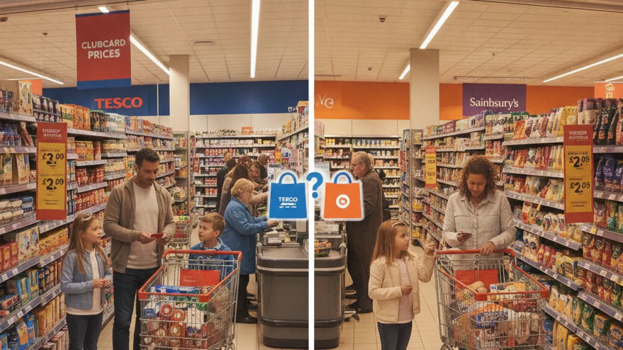 tesco vs sainsburys practical real world application uk