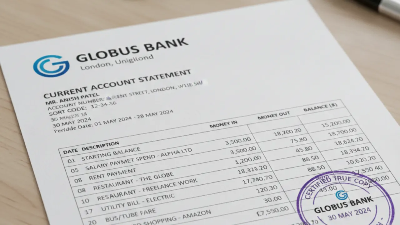 uk visa rejection reasons insufficient financial evidence bank statement
