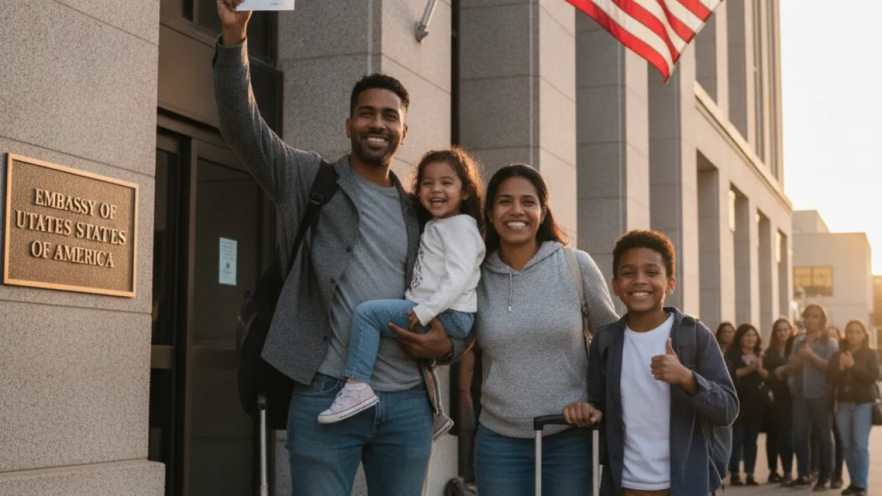 usa green card process family approved permanent residence