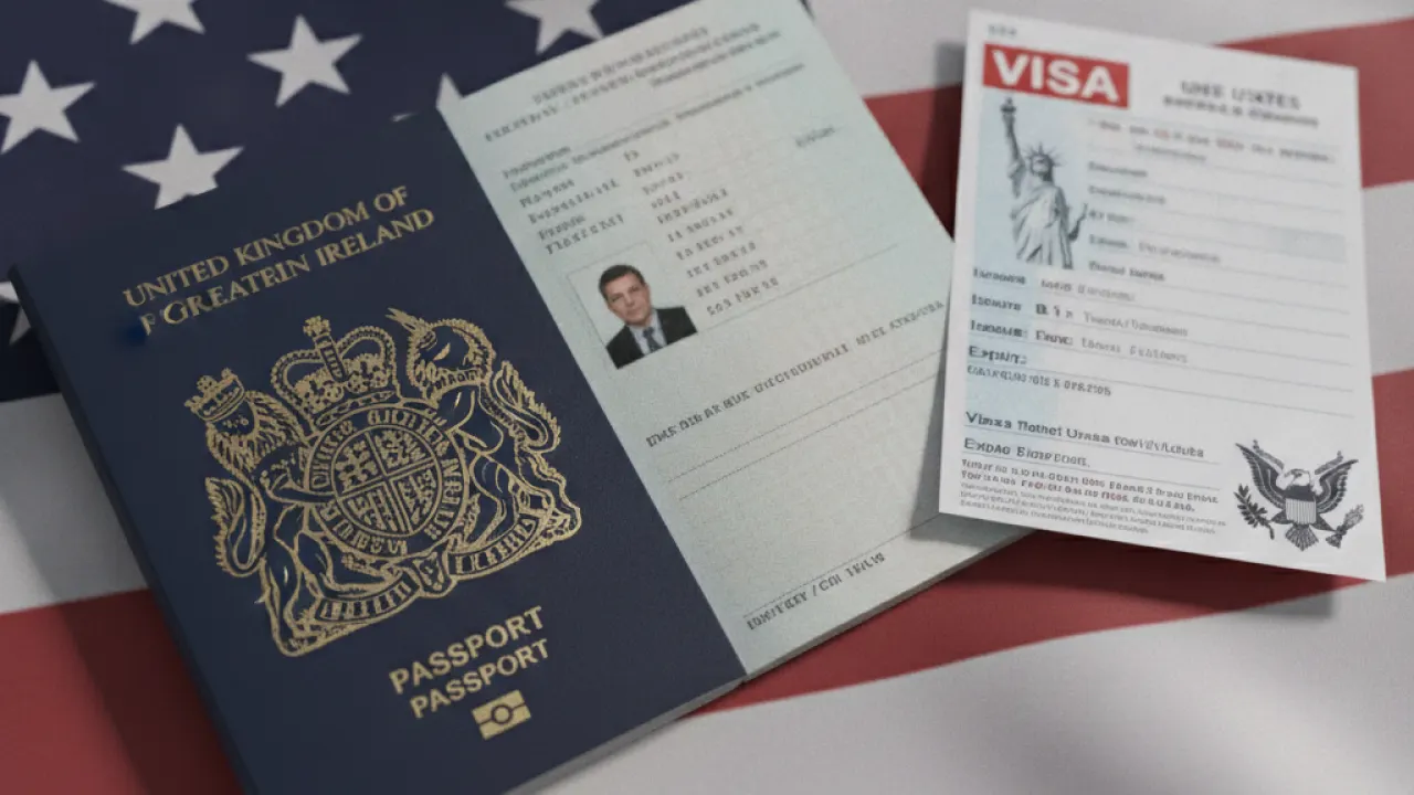 usa visa for uk citizens uk passport with american visa
