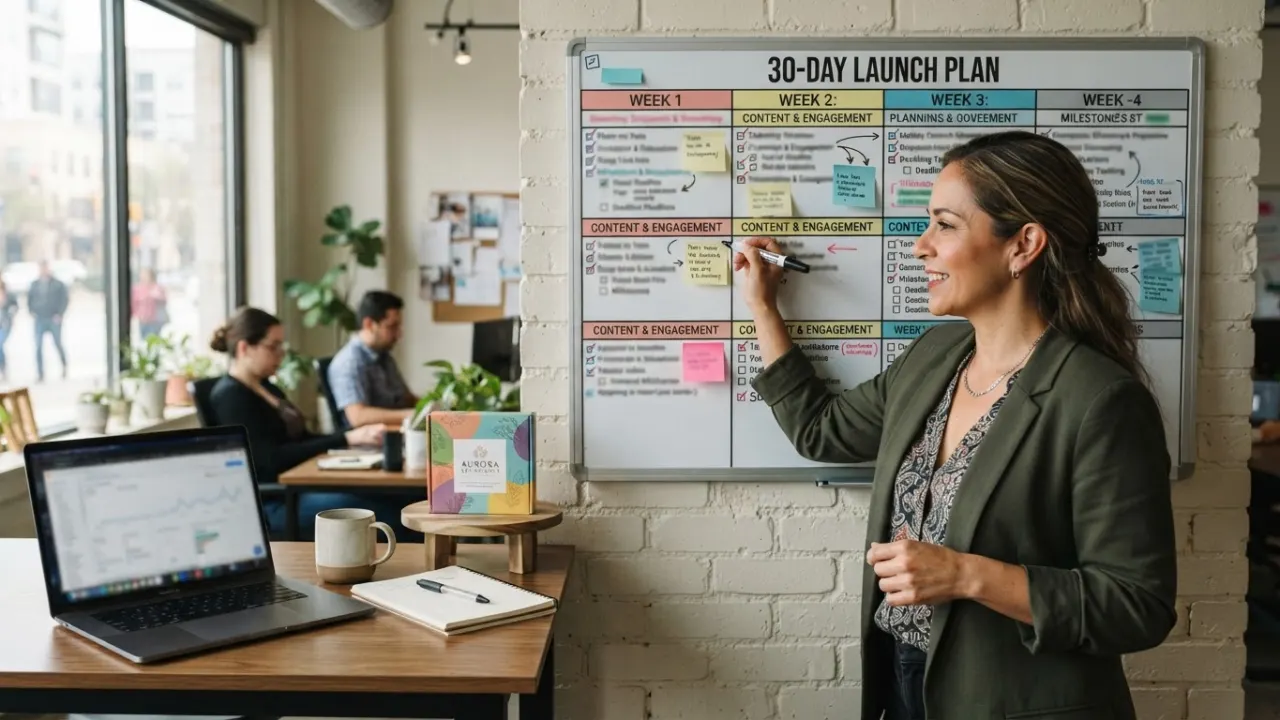 30 day plan to start an online business