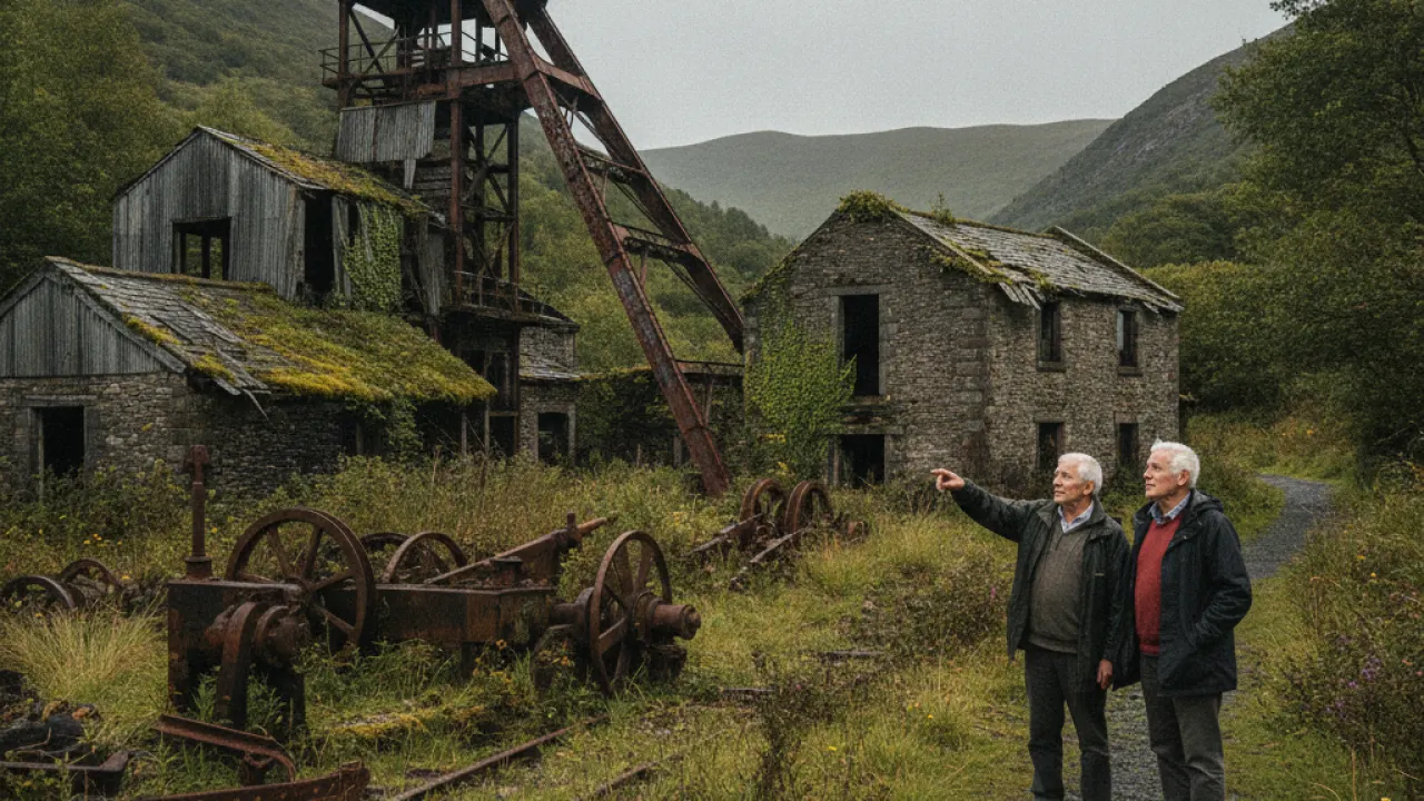 abandoned places UK abandoned coal mine Wales colliery heritage