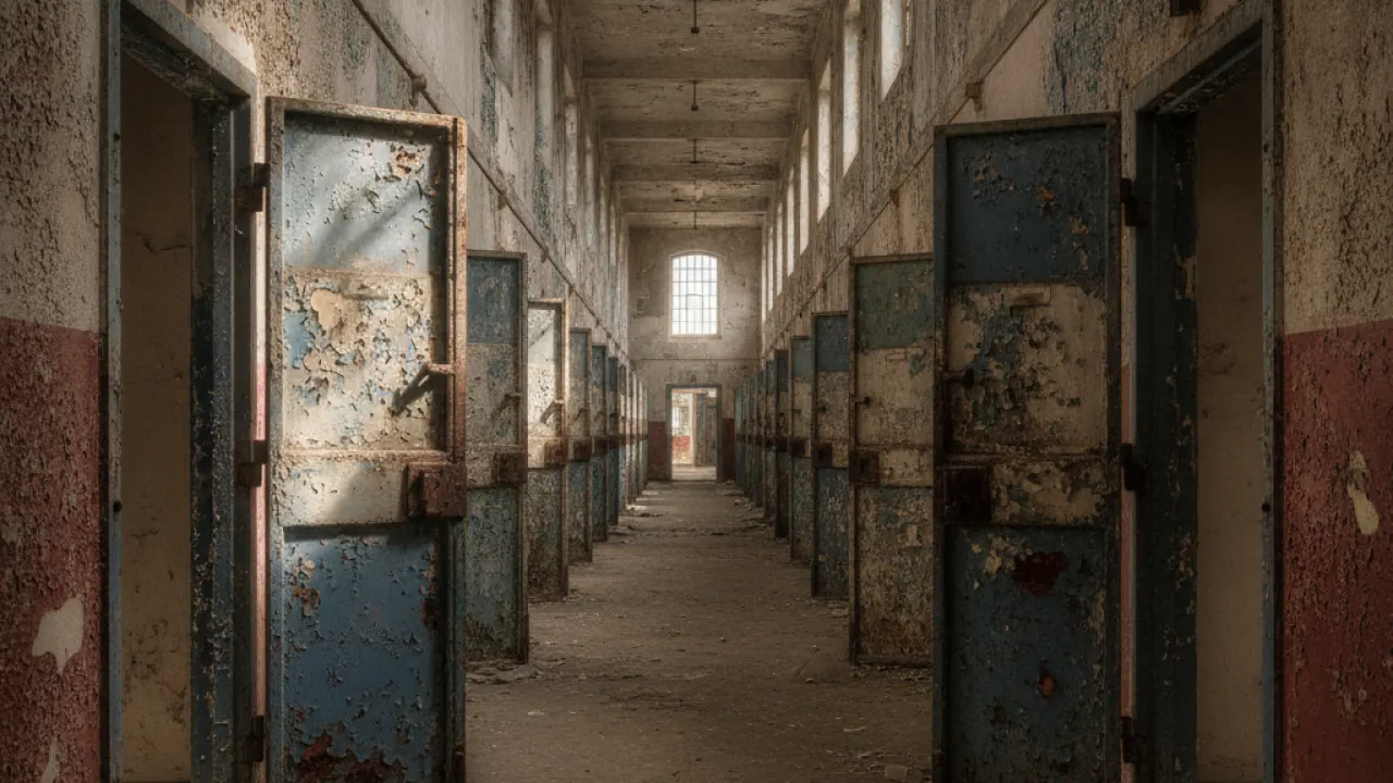 abandoned places UK abandoned prison UK cell block