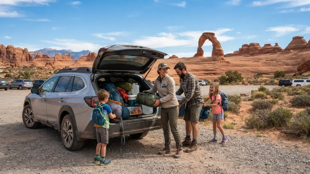 Arches National Park Utah Delicate Arch American road trip