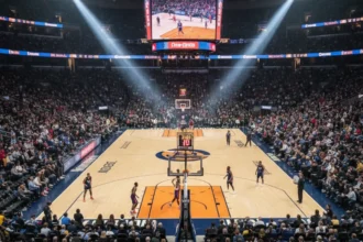 basketball facts NBA arena aerial view 100 amazing basketball guide