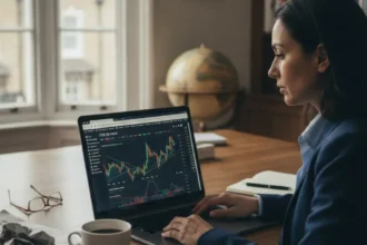 best stocks to buy UK 2026 investor studying FTSE 100 stock market charts