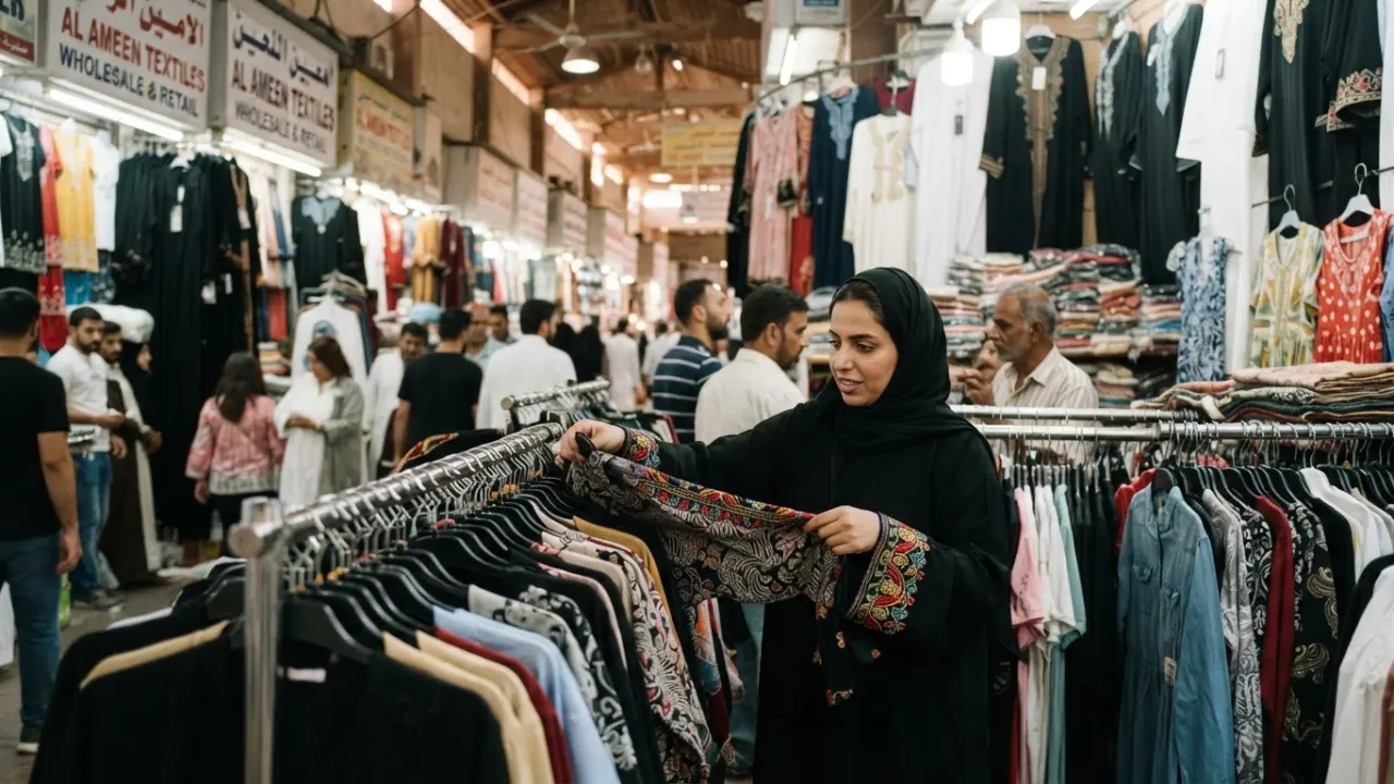 china mall ajman clothing stall fashion garments display rails