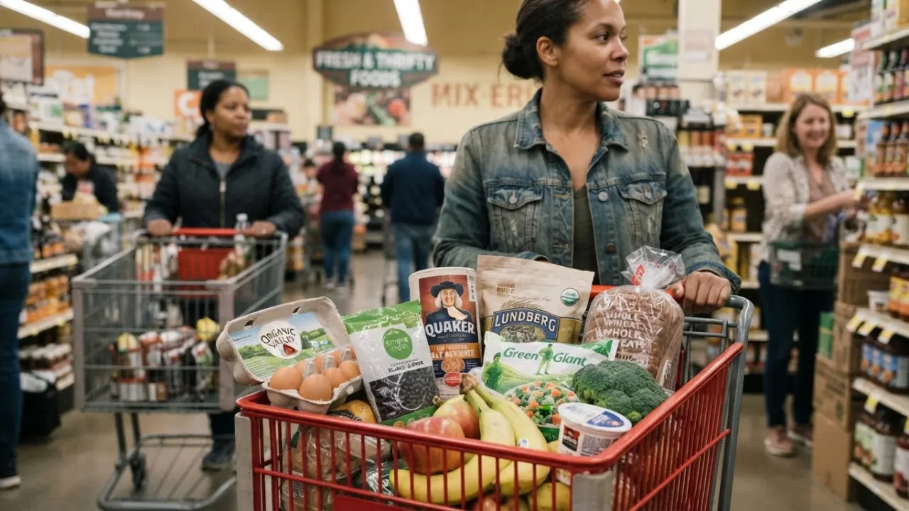 clean eating on a budget with affordable staples
