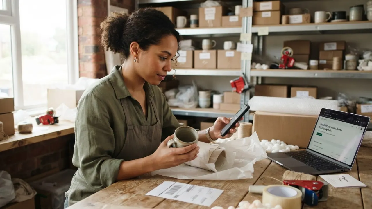 deliver well after starting an online business