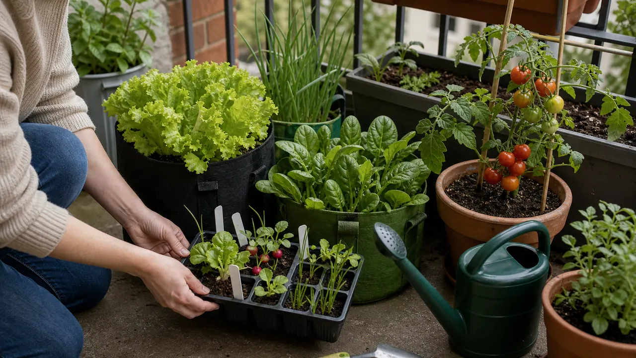 easy vegetables to grow at home in patio containers
