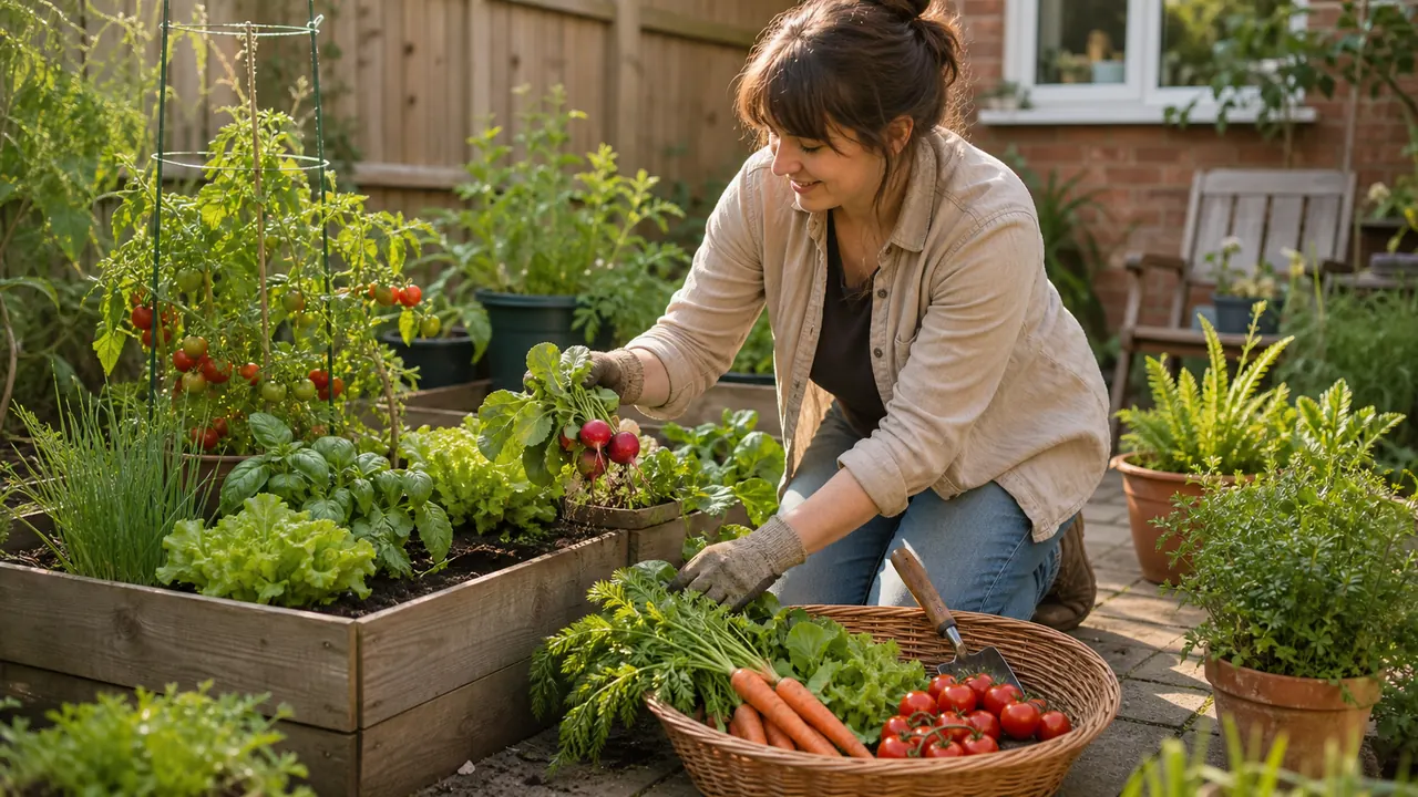easy vegetables to grow at home raised bed harvest for beginners