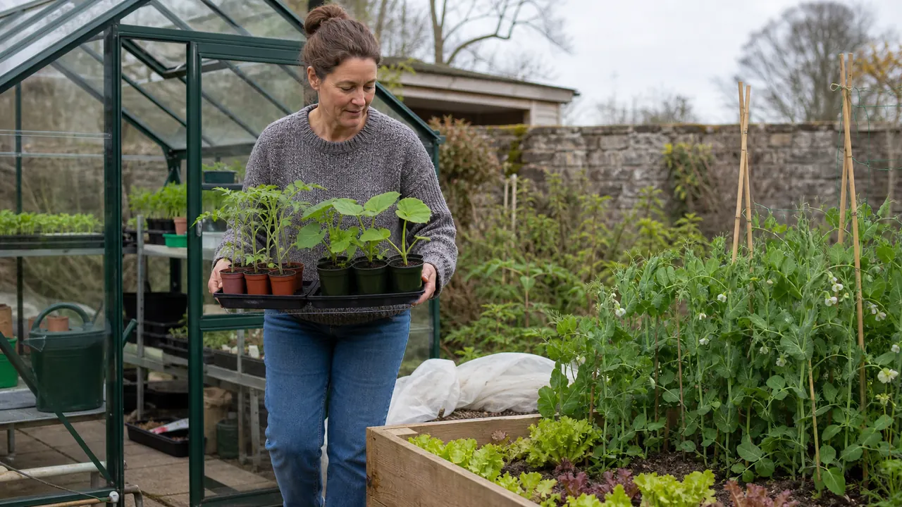 Gardening for beginners hardy and tender vegetable seedlings