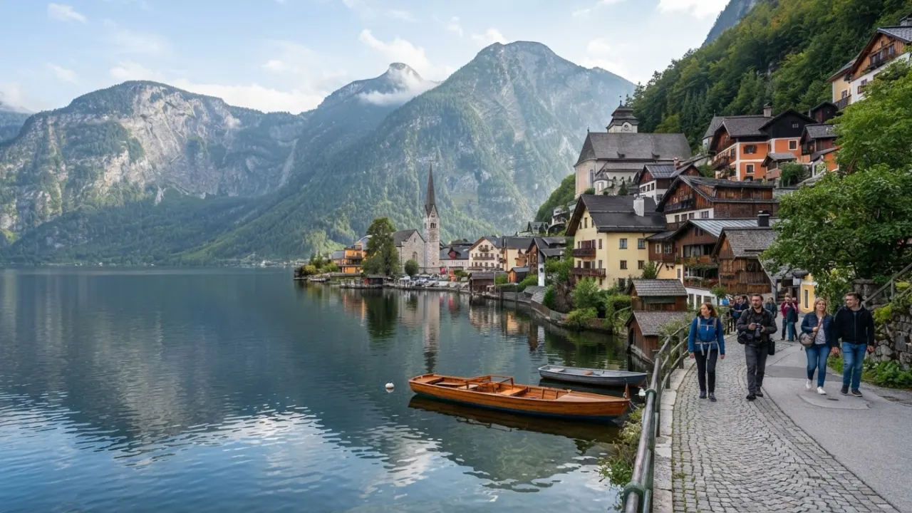 Hallstatt lakeside village among the most beautiful places in the world