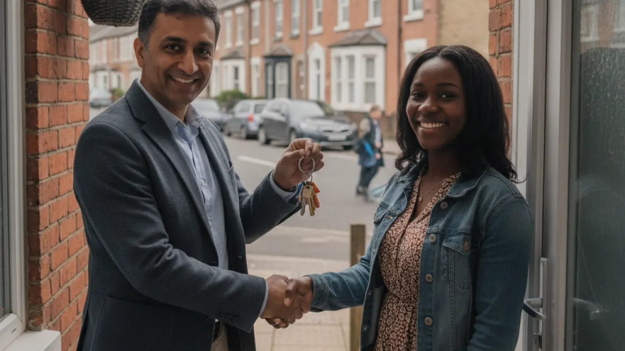 how to rent a house UK keys handover and deposit rules