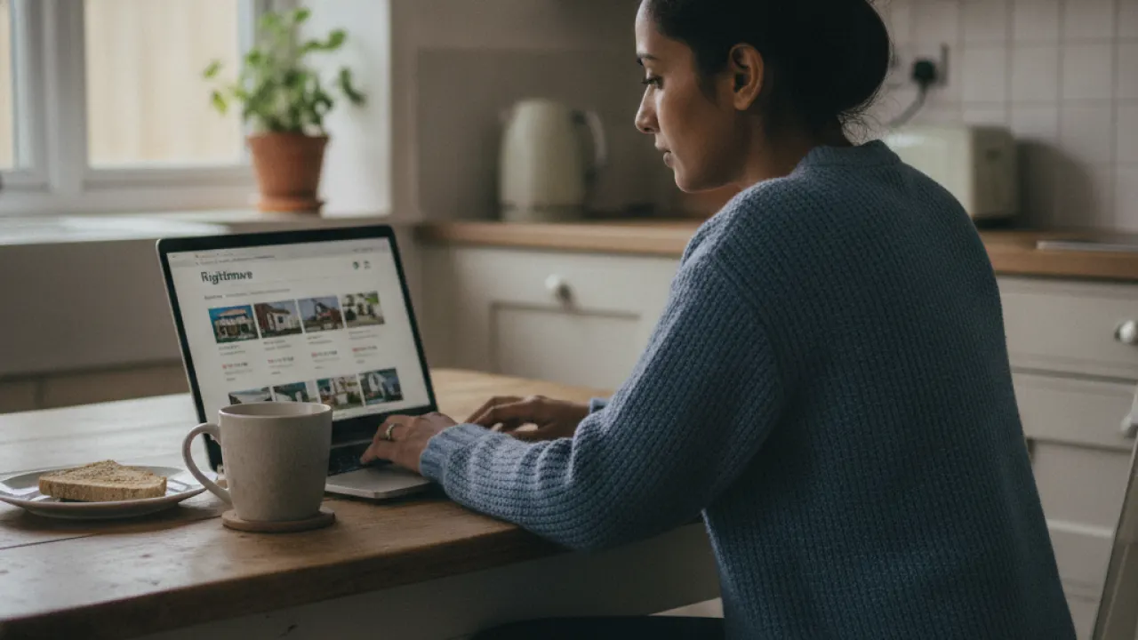 how to rent a house UK searching online listings