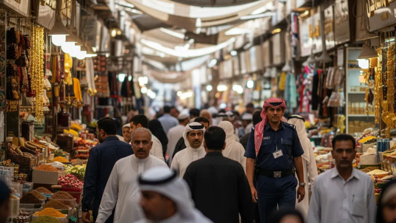naif police station area deira market street police patrol