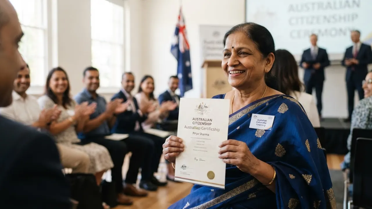 how to become a citizen australia - editorial photograph