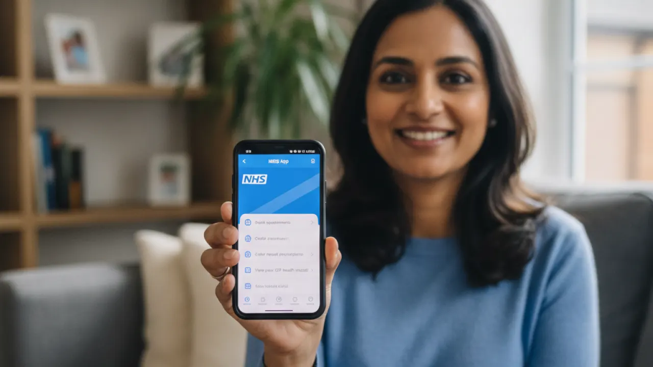 NHS app UK how to find NHS number on phone