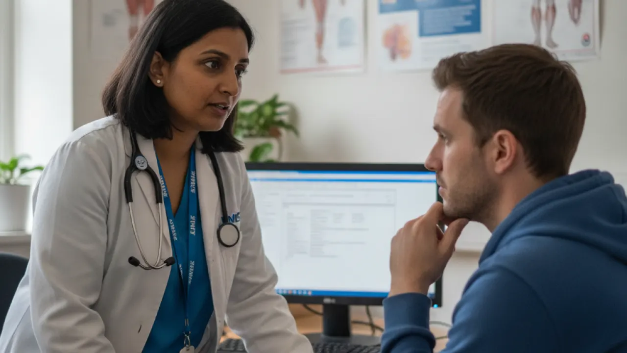 NHS GP doctor consultation UK healthcare registration