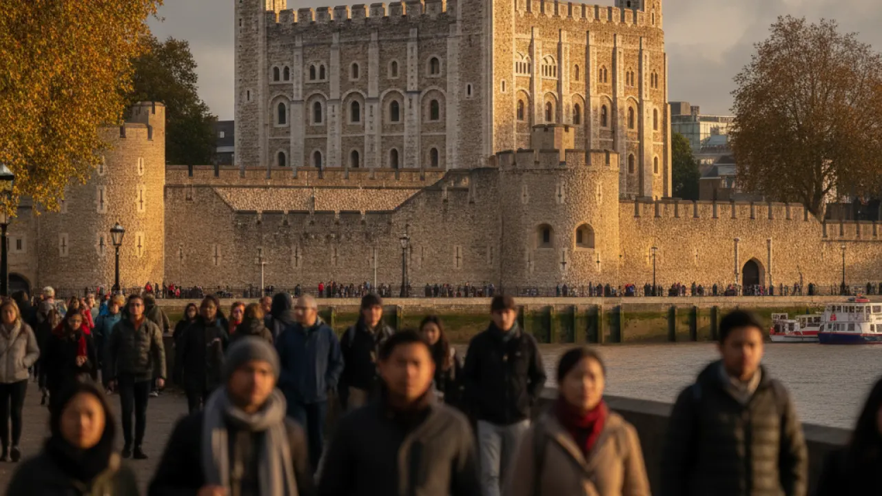 Tower of London medieval fortress oldest buildings UK Norman