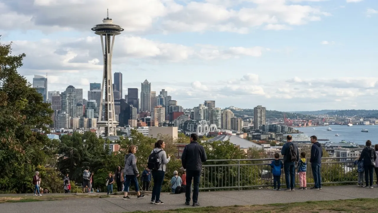 Seattle Space Needle and city skyline