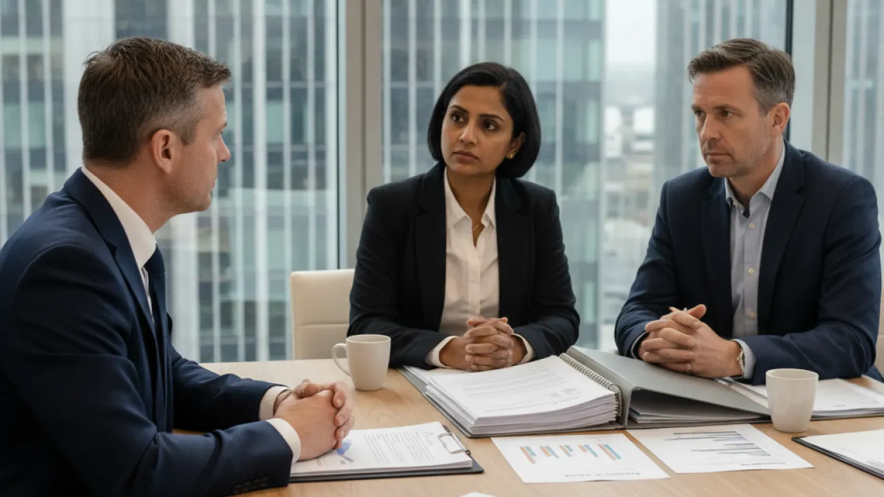 financial adviser discussing SIPP self-invested personal pension with UK clients