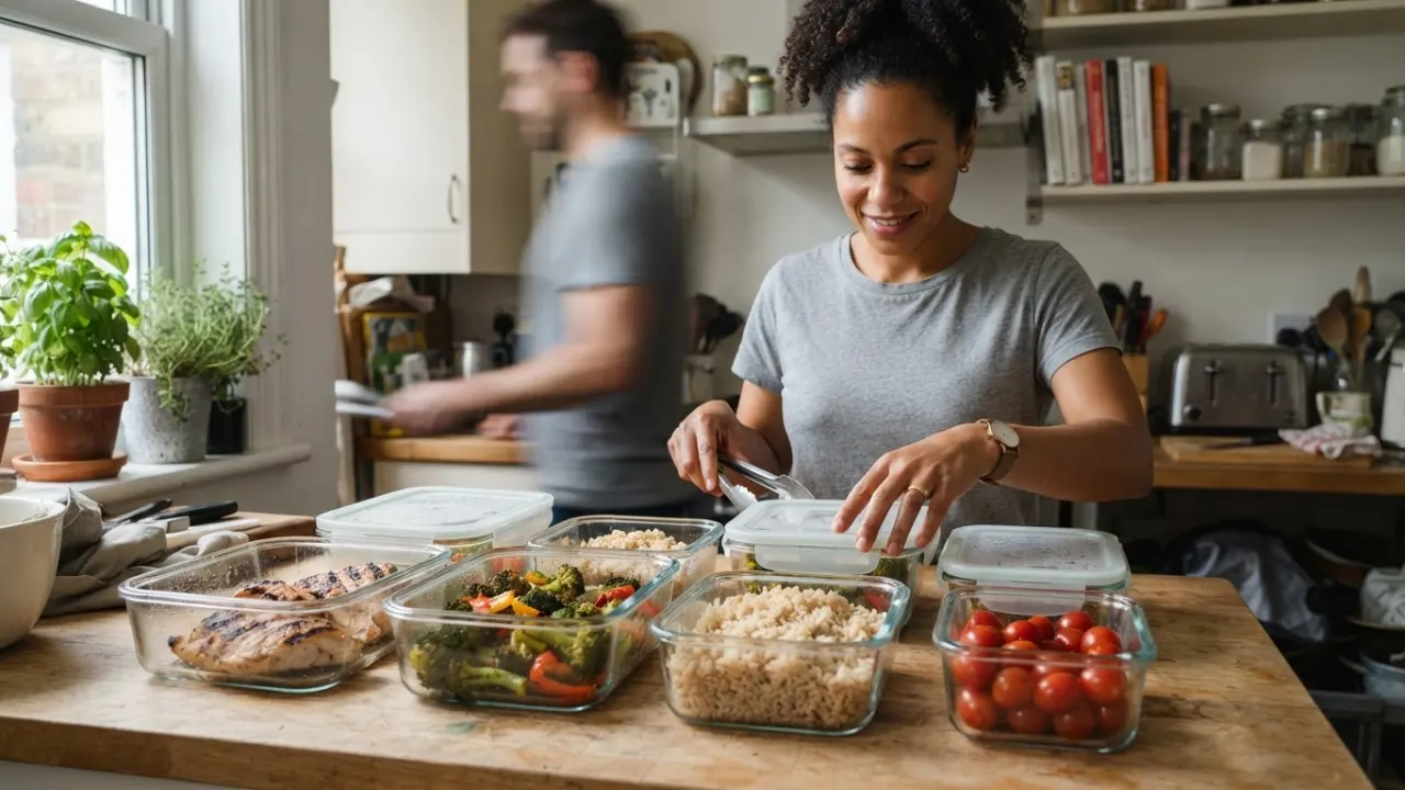 meal prep containers for how to eat clean